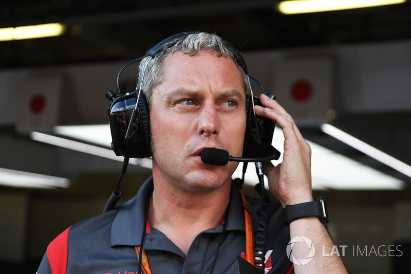 Stuart Cramp jefe de mecánicos de Haas F1 Team