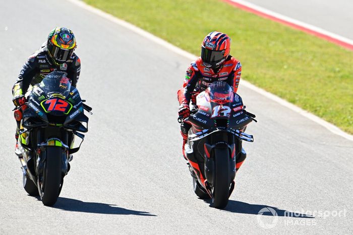 Marco Bezzecchi, VR46 Racing Team, Maverick Viñales, Aprilia Racing Team
