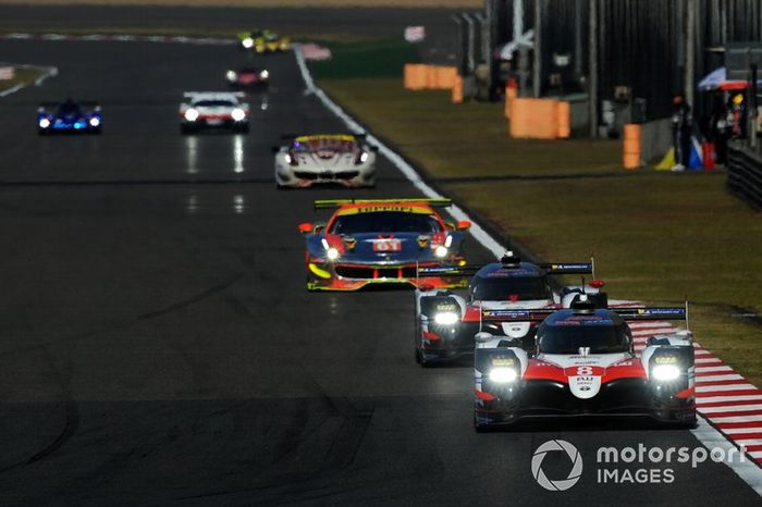 #8 Toyota Gazoo Racing Toyota TS050: Sébastien Buemi, Kazuki Nakajima, Fernando Alonso 