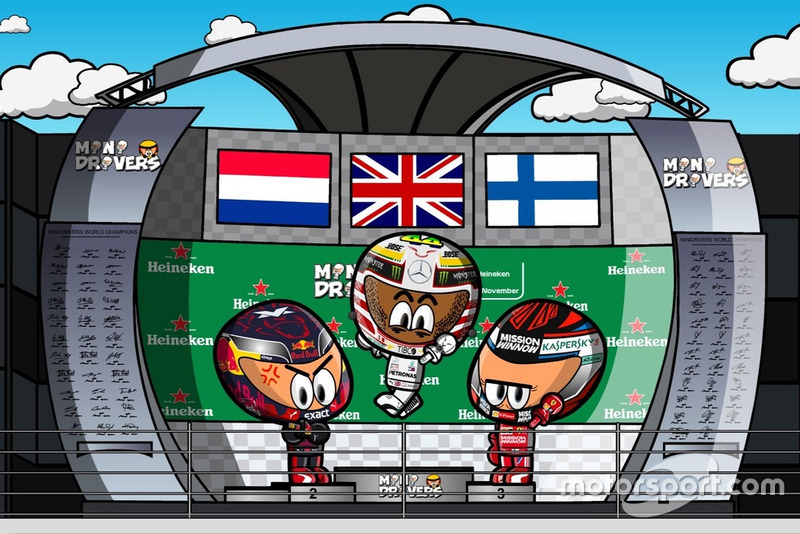 El GP de Brasil de Fórmula 1 2018, por Minidrivers