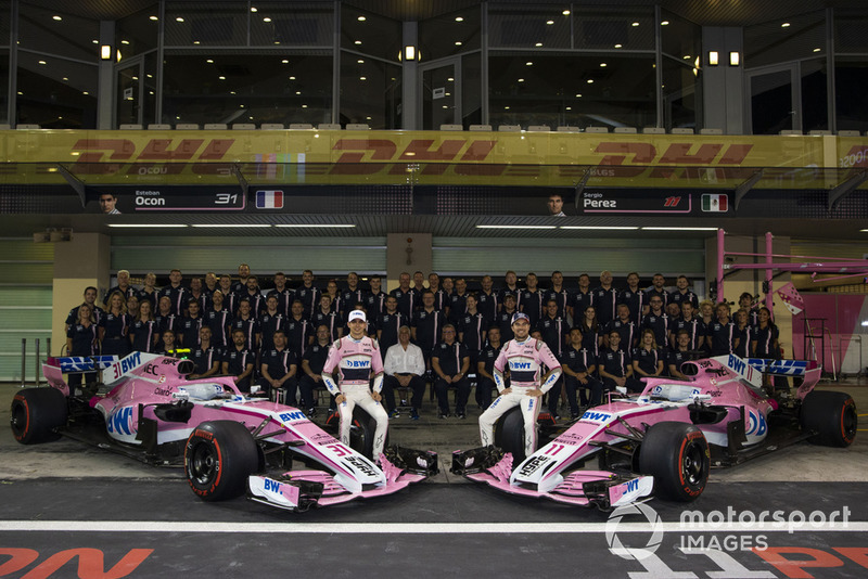 Естебан Окон, Серхіо Перес, Racing Point Force India