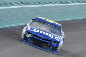 Jimmie Johnson, Hendrick Motorsports, Chevrolet Camaro Lowe's Rookie Throwback