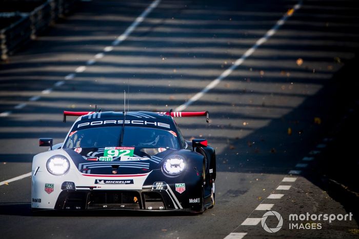 #92 Porsche GT Team Porsche 911 RSR: Michael Christensen, Kevin Estre, Laurens Vanthoor