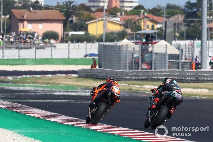 Pol Espargaró, Red Bull KTM Factory Racing, Fabio Quartararo, Petronas Yamaha SRT