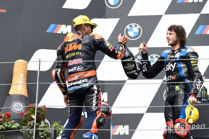 Jorge Martin, Red Bull KTM Ajo, Marco Bezzecchi, Sky Racing Team VR46