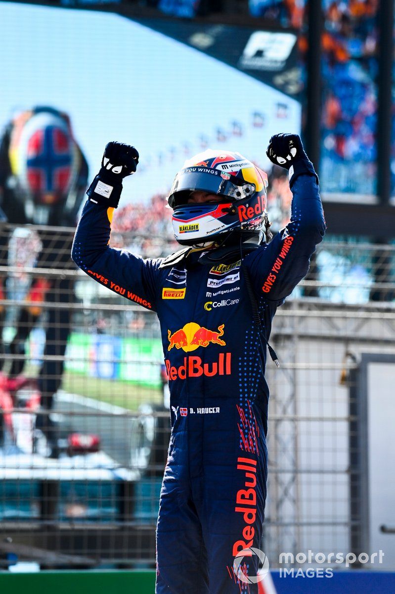 El ganador: Dennis Hauger, Prema Racing