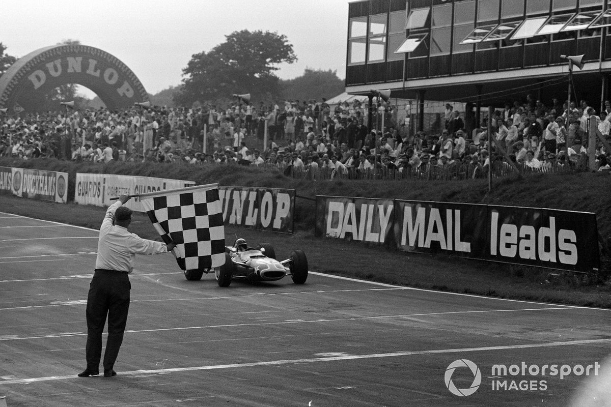 Having raced Tyrrell-run Matras in Formula 2 alongside his BRM F1 commitments, pictured at Brands Hatch in 1967, Stewart knew Tyrrell would be a hit in F1