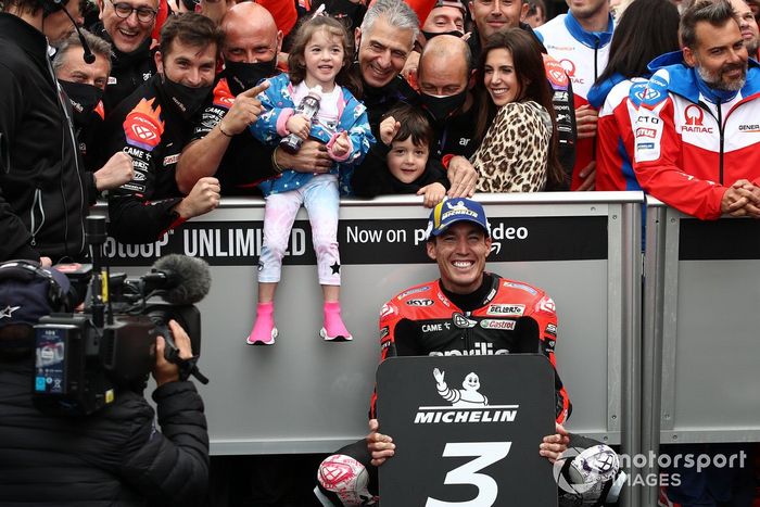 Tercer puesto Aleix Espargaró, Aprilia Racing Team