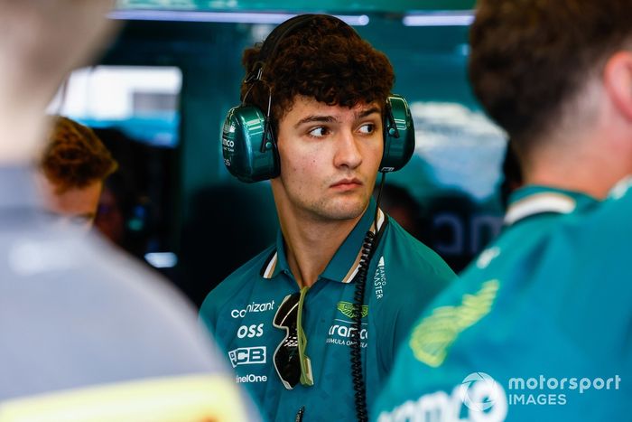 Jak Crawford, piloto de desarrollo, Aston Martin F1 Team