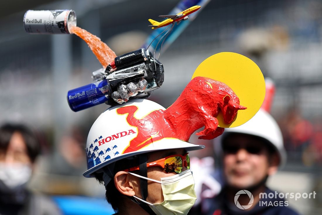 Un fan de Red Bull Racing