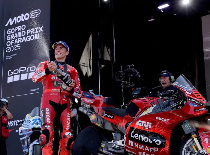 Race winner Marc Marquez, Ducati Team