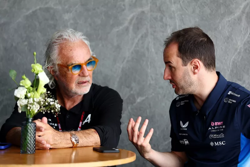 Oliver Oakes, Alpine, Flavio Briatore, conseiller exécutif d'Alpine F1