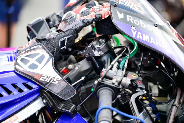 Yamaha Factory Racing bike detail