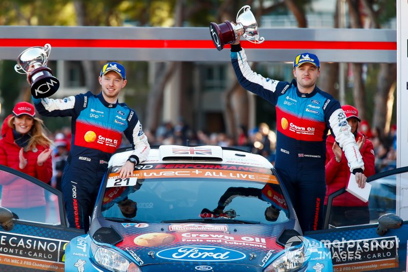 Ganador WRC2 Pro, Gus Greensmith, Elliot Edmondson, M-Sport Ford WRT, Ford Fiesta R5 