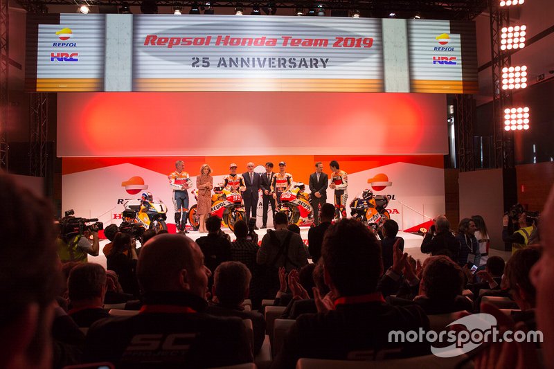 Mick Doohan, Álex Crivillé, Marc Márquez et Jorge Lorenzo