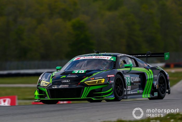 #39: CarBahn with Peregrine Racing Audi R8 LMS GT3, GTD: Richard Heistand, Jeff Westphal