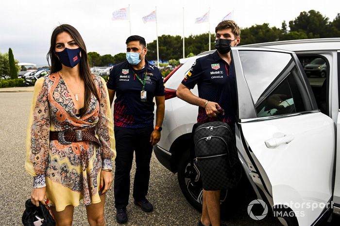 Kelly Piquet con Max Verstappen, Red Bull Racing