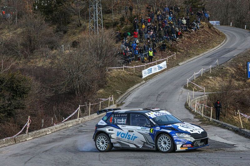 Stefano Albertini, Danilo Fappani, BS Sport, Skoda Fabia Rally2 Evo 