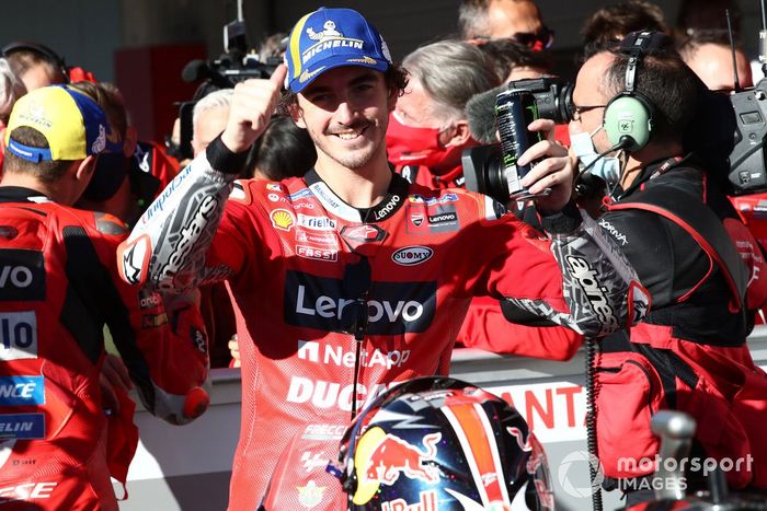 Ganador de la pole Francesco Bagnaia, Ducati Team