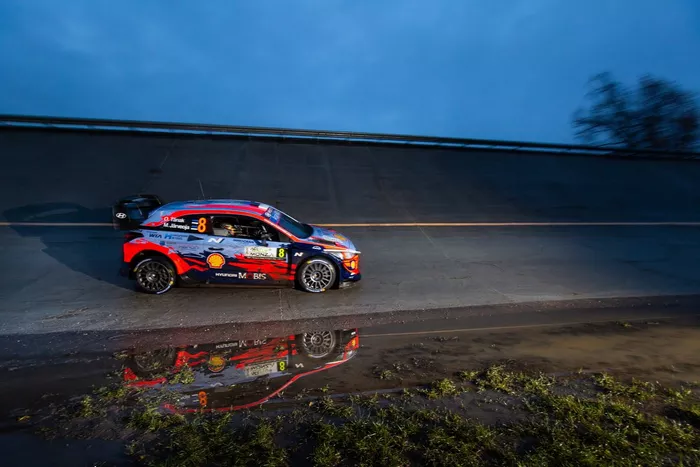 Ott Tänak, Martin Järveoja, Hyundai Motorsport Hyundai i20 Coupe WRC