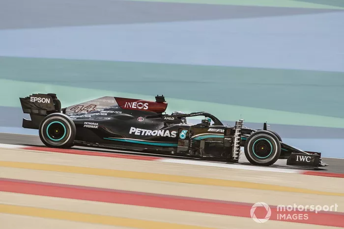 Lewis Hamilton, Mercedes W12 