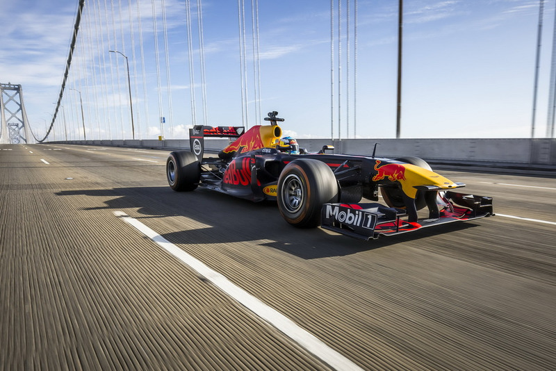 Daniel Ricciardo, Red Bull Racing in San Francisco