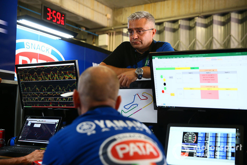 Andrea Dosoli, directeur de course de Yamaha
