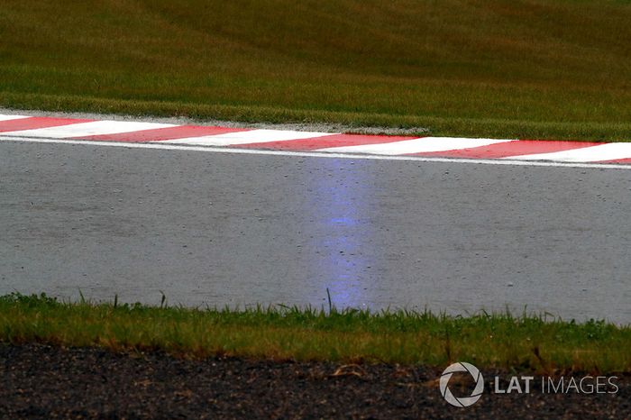 Intensa lluvia en Suzuka