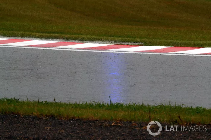 Intensa lluvia en Suzuka