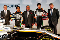 Andrew Green, Sahara Force India F1 Team Director técnico; Sergio Pérez, Sahara Force India F1; El D