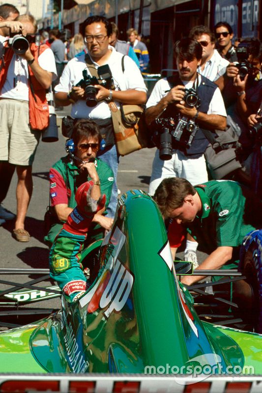 Michael Schumacher, Jordan