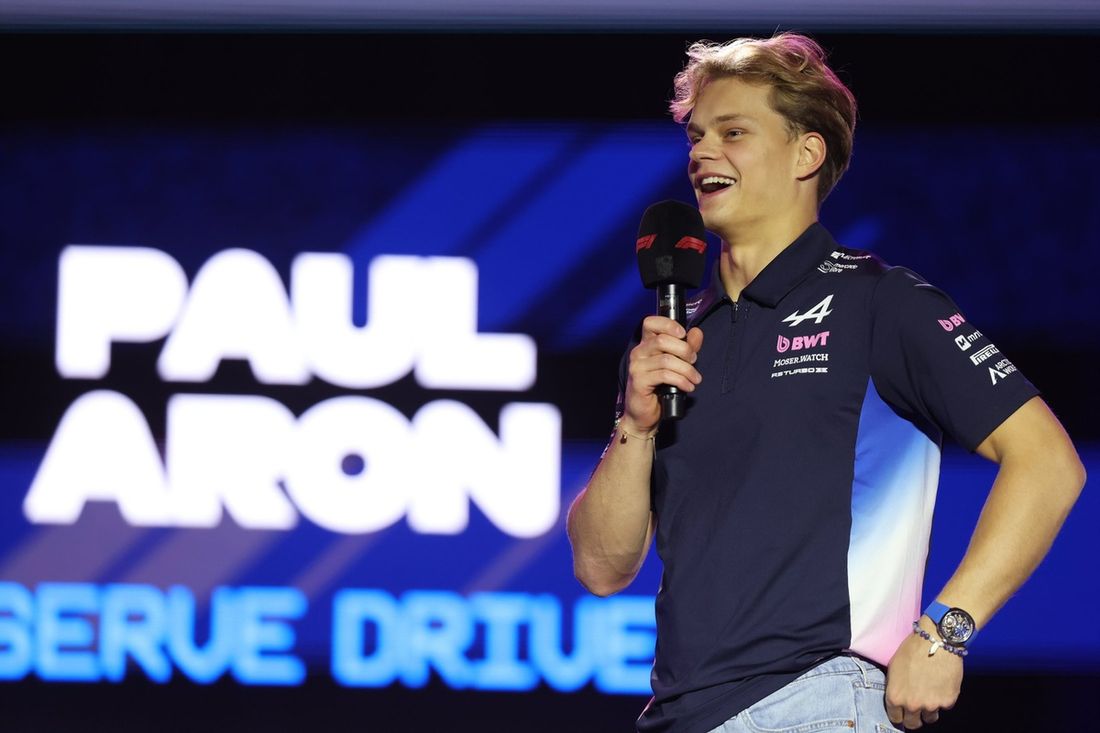 Paul Aron, Alpine F1