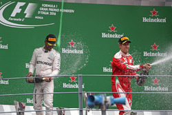 Podium: Sebastian Vettel, Scuderia Ferrari