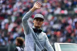 Pascal Wehrlein, Manor Racing lors de la parade des pilotes