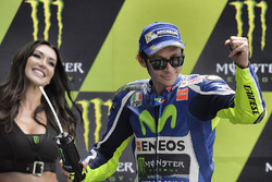 Second place Valentino Rossi, Yamaha Factory Racing