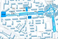 Berlin ePrix track layout