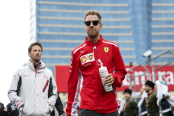 Sebastian Vettel, Ferrari pilotlar geçit töreninde