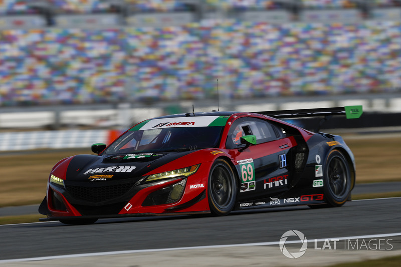 43.- #69 HART Acura NSX GT3, GTD: Chad Gilsinger, Ryan Eversley, Sean Rayhall, John Falb