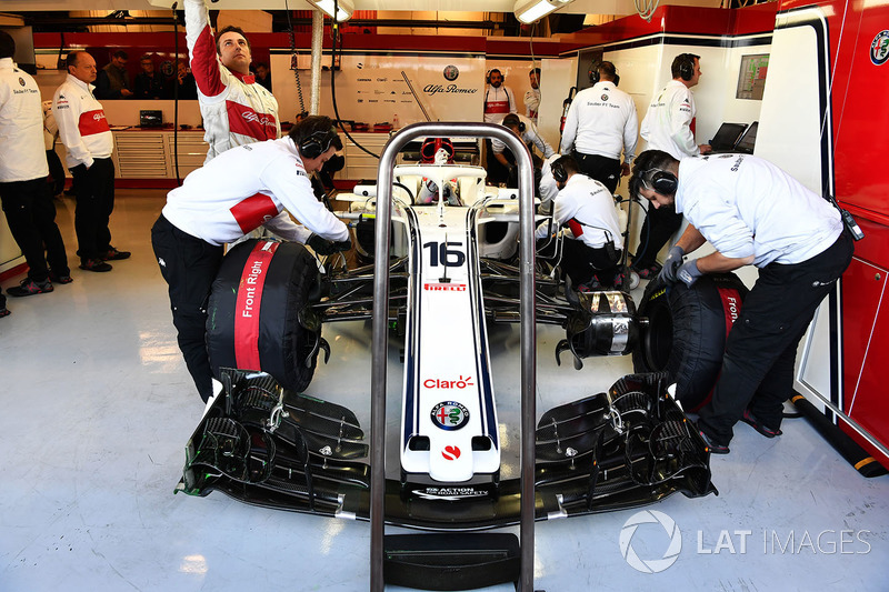 Charles Leclerc, Alfa Romeo Sauber C37