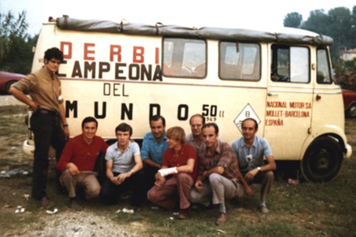 Angel Nieto 1969 campeón del mundo 50 cc
