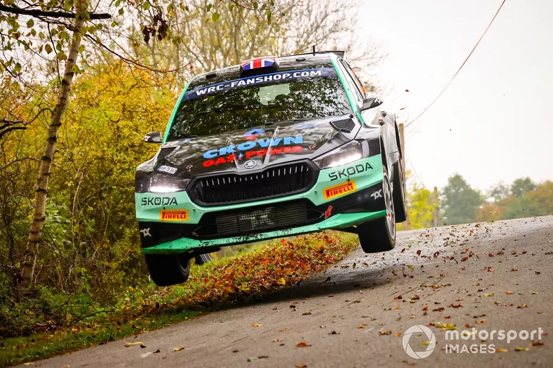 Gus Greensmith, Jonas Andersson, Toksport WRT Skoda Fabia RS Rally2