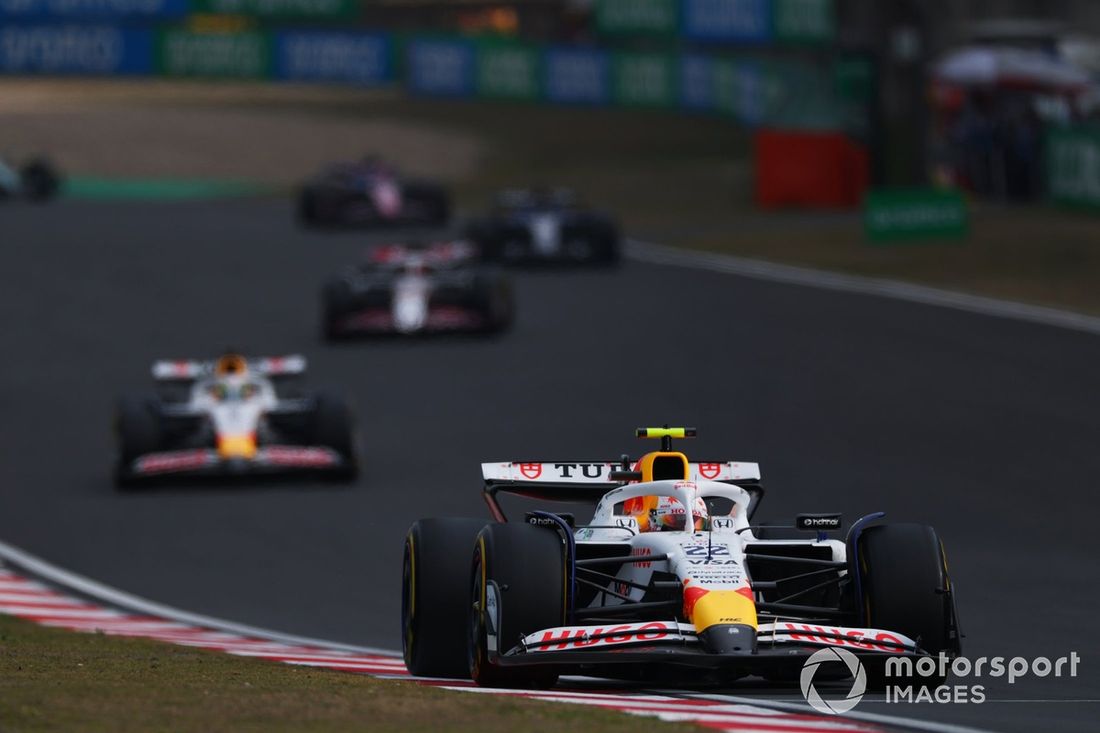 Isack Hadjar, RB F1 Team, Yuki Tsunoda, RB F1 Team