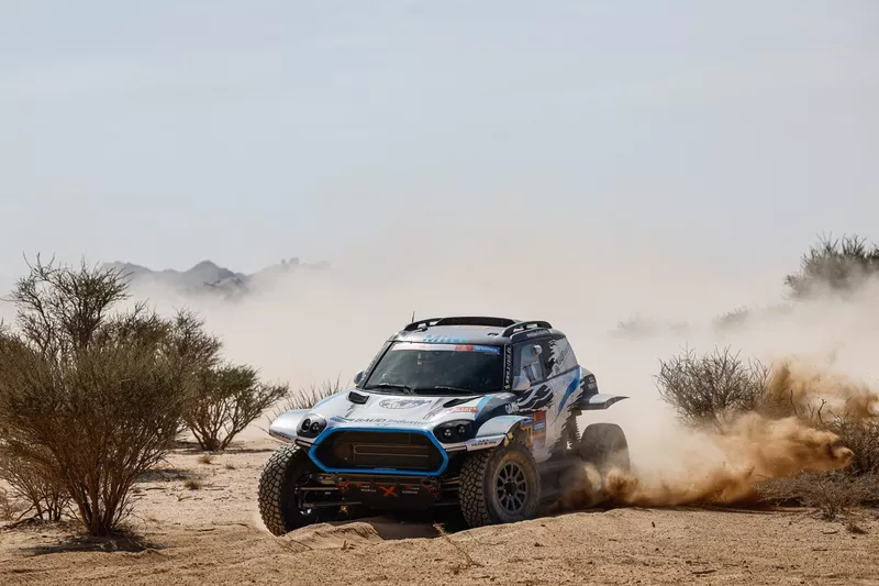 #224 X-Raid Mini JCW Team Mini : Lionel Baud, Lucie Baud