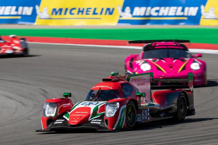 #63 Prema Racing Oreca 07 - Gibson: Doriane Pin, Mirko Bortolotti, Daniil Kvyat