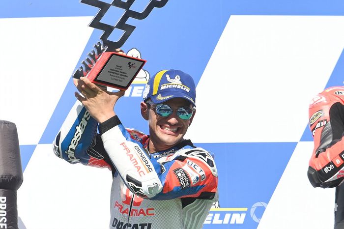 Podio: Segundo lugar Jorge Martín, Pramac Racing