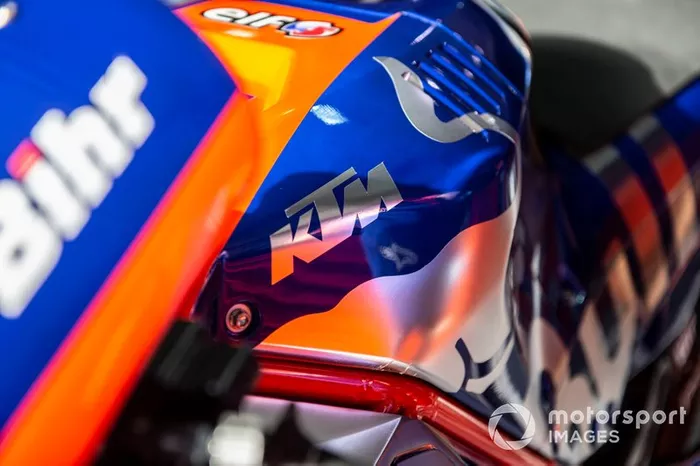 Detalles de la moto del Red Bull KTM Tech 3