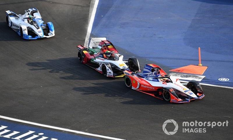Pascal Wehrlein, Mahindra Racing, M5 Electro Lucas Di Grassi, Audi Sport ABT Schaeffler, Audi e-tron FE05, Antonio Felix da Costa, BMW I Andretti Motorsports, BMW iFE.18