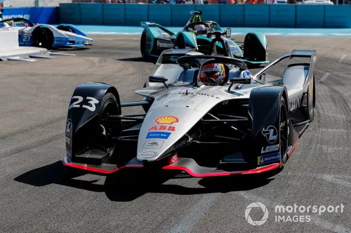 Sébastien Buemi, Nissan e.Dams, Nissan IMO1 Alex Lynn, Panasonic Jaguar Racing, Jaguar I-Type 3, Alexander Sims, BMW I Andretti Motorsports, BMW iFE.18 