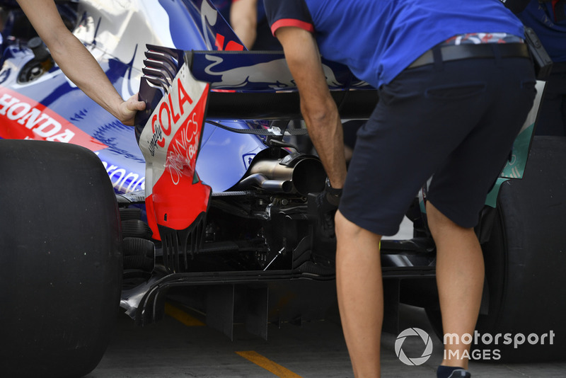 Scuderia Toro Rosso STR13 rear