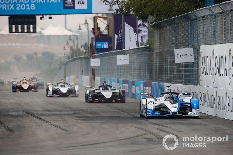 Antonio Felix da Costa, BMW I Andretti Motorsports, BMW iFE.18 Sébastien Buemi, Nissan e.Dams, Nissan IMO1, Jose Maria Lopez, GEOX Dragon Racing, Penske EV-3 